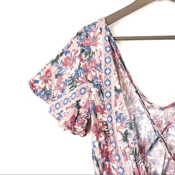 O'neill Rosemary Romper Floral Pink medium - Picture 12 of 13